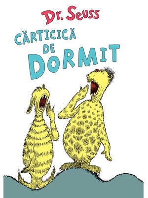 Cărticică de dormit