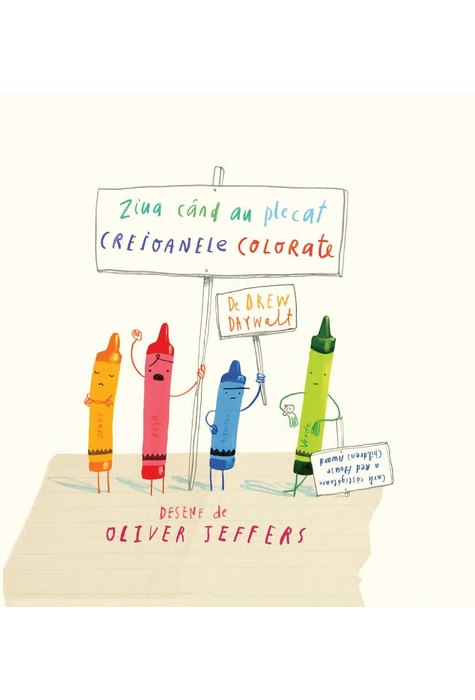 Ziua când au plecat creioanele colorate Ziua când au plecat creioanele colorate