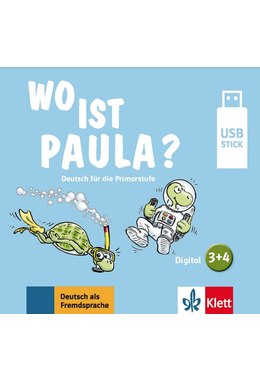 Wo ist Paula? 3+4, Lehrwerk digital auf USB-Stick