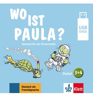 Wo ist Paula? 3+4, Lehrwerk digital auf USB-Stick