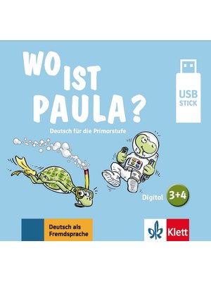 Wo ist Paula? 3+4, Lehrwerk digital auf USB-Stick