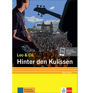 Hinter den Kulissen (Stufe 3), Buch + Online