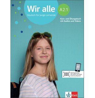 Wir alle A2.1, Kurs- und Übungsbuch mit Audios und Videos