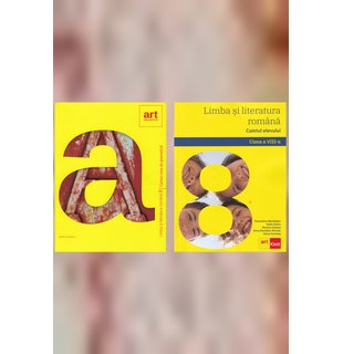 Set Limba și literatura română. Clasa a VIII-a. Caietul elevului + Gramatică