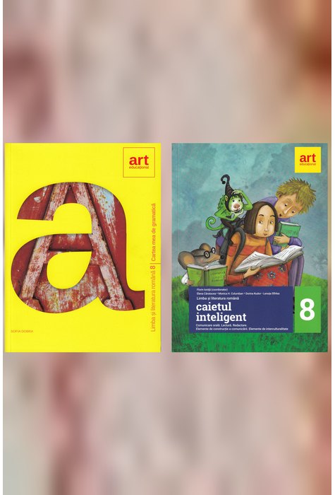 Set Limba și literatura română. Clasa a VIII-a. Caietul inteligent + Gramatică