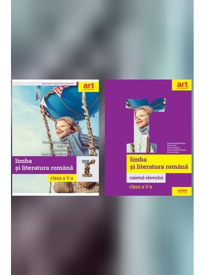 Set Limba și literatura română. Clasa a V-a. Manualul + Caietul elevului Set Limba și literatura română. Clasa a V-a. Manualul + Caietul elevului