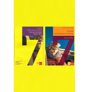 Set Limba și literatura română. Clasa a VII-a. Manualul + Caietul elevului