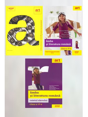 Set complet Limba și literatura română. Clasa a VI-a. Cartea elevului + Caietul elevului + Gramatică Set complet Limba și literatura română. Clasa a VI-a. Cartea elevului + Caietul elevului + Gramatică