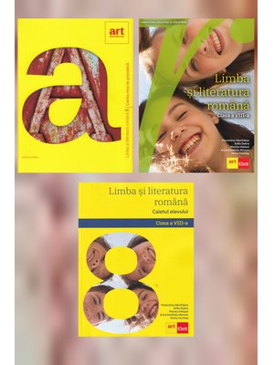 Set complet Limba și literatura română. Clasa a VIII-a. Manualul + Caietul elevului + Gramatică Set complet Limba și literatura română. Clasa a VIII-a. Manualul + Caietul elevului + Gramatică