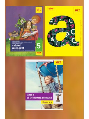 Set complet Limba și literatura română. Clasa a V-a. Manualul + Caietul inteligent + Gramatică