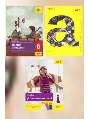 Set complet Limba și literatura română. Clasa a VI-a. Manualul + Caietul inteligent + Gramatică Set complet Limba și literatura română. Clasa a VI-a. Manualul + Caietul inteligent + Gramatică