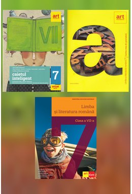 Set complet Limba și literatura română. Clasa a VII-a. Manualul + Caietul inteligent + Gramatică
