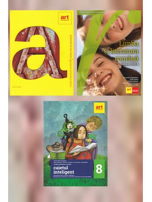 Set complet Limba și literatura română. Clasa a VIII-a. Manualul + Caietul inteligent + Gramatică Set complet Limba și literatura română. Clasa a VIII-a. Manualul + Caietul inteligent + Gramatică