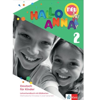 Hallo Anna 2 neu, Lehrerhandbuch mit Bildkarten und CD-ROM mit Kopiervorlagen