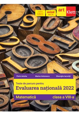 Evaluarea națională 2022. MATEMATICĂ. Clasa a VIII-a