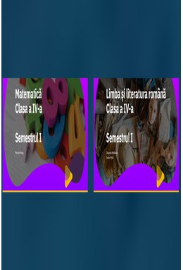 PACHET EduDigital 15+4. Clasa a IV-a - Limba și literatura română + Matematică