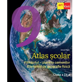 Atlas școlar. Clasa a IX-a