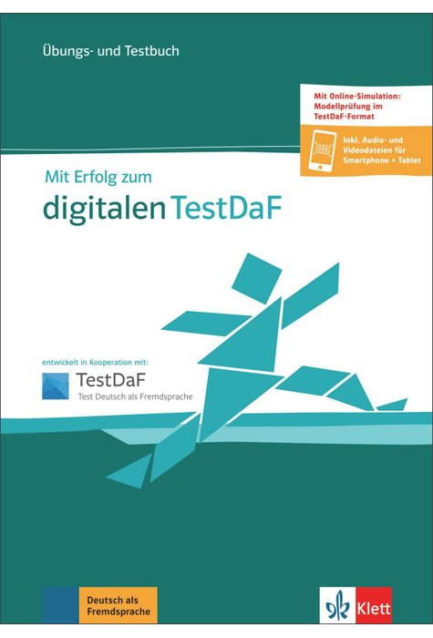 Mit Erfolg zum digitalen TestDaF Übungs- und Testbuch + online