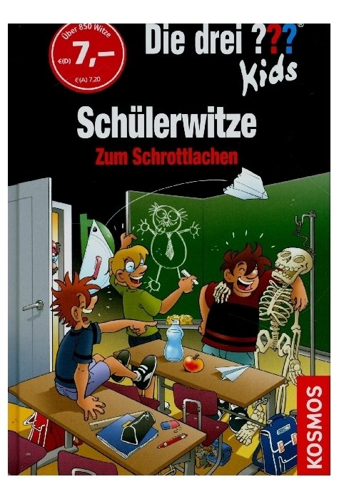 Die drei ??? Kids, Schülerwitze Die drei ??? Kids, Schülerwitze