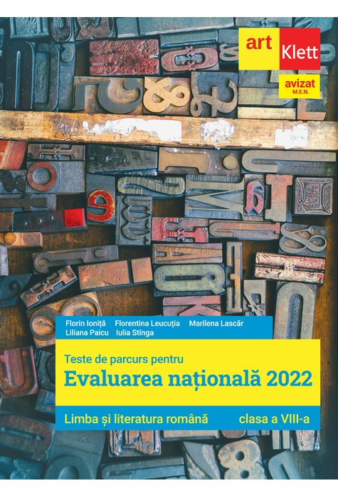 Evaluarea națională 2022. Limba și literatura română. Clasa a VIII-a