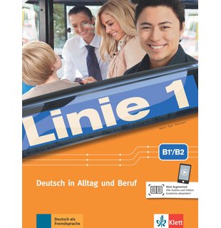 Linie 1 B1+/B2, Kurs- und Übungsbuch mit Audios/Videos