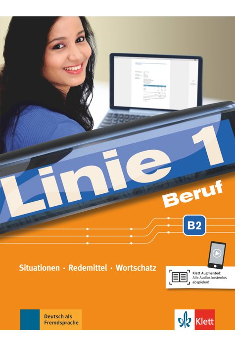 Linie 1 Beruf B2, Kurs- und Übungsbuch mit Audios