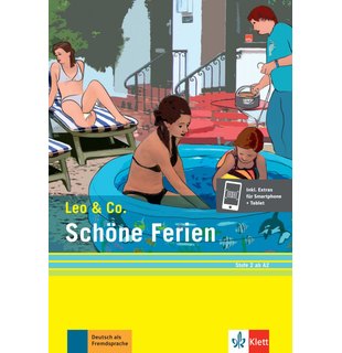 Schöne Ferien (Stufe 2), Buch + Online