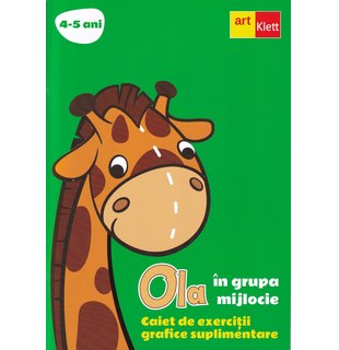 OLA în grupa mijlocie. Caiet de exerciții grafice suplimentare