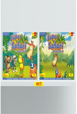 Pachet Super Safari 3 clasa pregătitoare. Cartea + Caietul. Limba Enlgleză