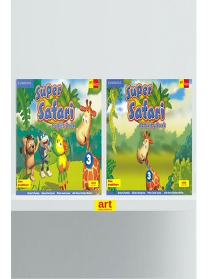 Pachet Super Safari 3 clasa pregătitoare. Cartea + Caietul. Limba Enlgleză