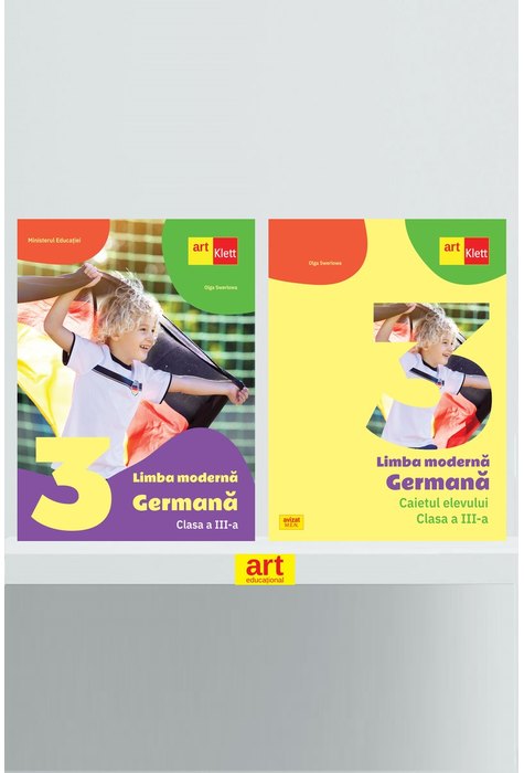 Pachet Manual + Caiet clasa a III-a. Limba Germană