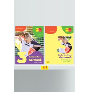 Pachet Manual + Caiet clasa a III-a. Limba Germană