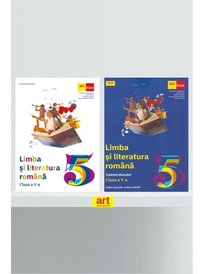Set Limba și literatura română. Clasa a V-a. Manual + Caietul elevului Set Limba și literatura română. Clasa a V-a. Manual + Caietul elevului