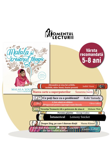 Momentul Lecturii. Pachetul 3 - Malala Momentul Lecturii. Pachetul 3 - Malala