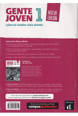 Gente joven 1 Nueva edición A1, Libro del alumno