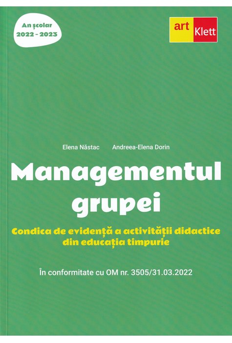 Managementul grupei AN SCOLAR 2022-2023