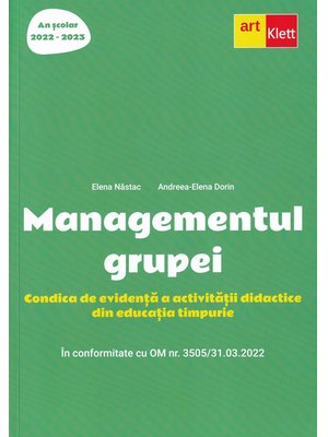 Managementul grupei AN SCOLAR 2022-2023