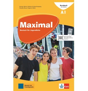 Maximal A1, Kursbuch mit Audios und Videos