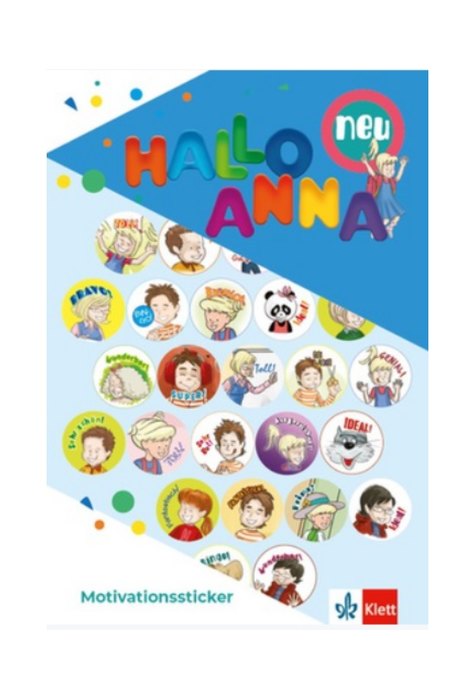 Hallo Anna Neu Motivationsticker Hallo Anna Neu Motivationsticker