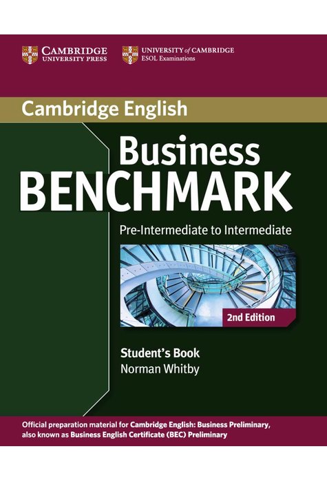 Business Benchmark Pre-intermediate to Intermediate, Personal Study Book Business Benchmark Pre-intermediate to Intermediate, Personal Study Book