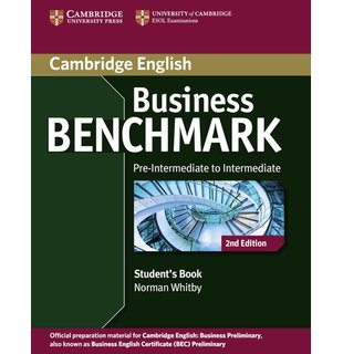 Business Benchmark Pre-intermediate to Intermediate, Personal Study Book