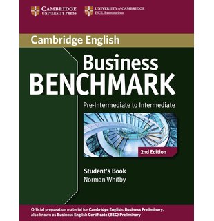 Business Benchmark Pre-intermediate to Intermediate, Personal Study Book