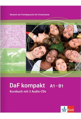 DaF kompakt A1-B1, Kursbuch mit 3 Audio-CDs