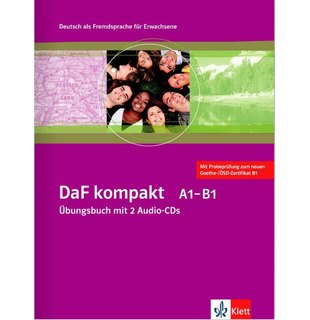 DaF kompakt A1-B1, Übungsbuch mit 2 Audio-CDs