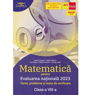 Evaluarea națională 2023. MATEMATICĂ. Clasa a VIII-a