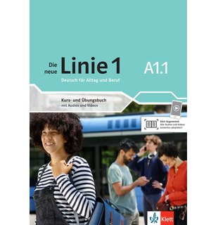 Die neue Linie 1 A1.1, Kurs- und Übungsbuch mit Audios und Videos