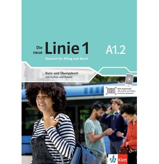 Die neue Linie 1 A1.2, Kurs- und Übungsbuch mit Audios und Videos