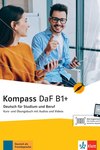 Kompass DaF B1+, Kurs- und Übungsbuch mit Audios und Videos