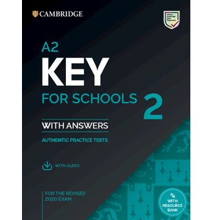 A2 Key for Schools 2 Student's Book with Answers with Audio with Resource Bank