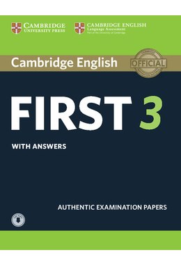 Cambridge English First 3 Student's Book with Answers with Audio